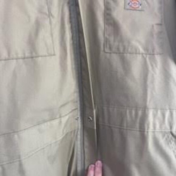 DICKIES Coveralls Khaki Men's XL Regular Work Wear Short Sleeves Utility - Picture 13 of 15